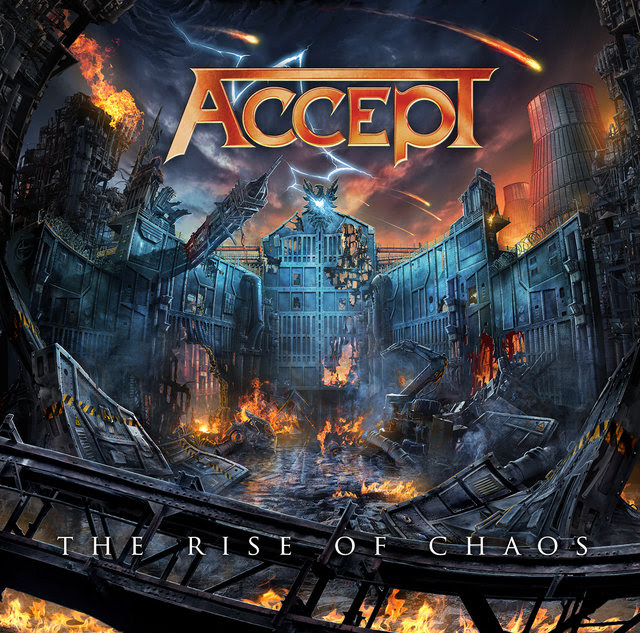 Accept Album Cover:  The Rise of Chaos